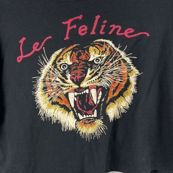 Fashion Nova Fearless Tiger Chain Tee - Picture 4 of 8